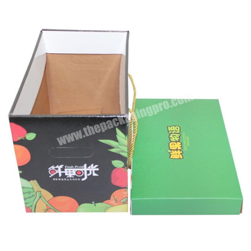 Yongjin china supplier quality packaging fruit boxes best fruit packaging box