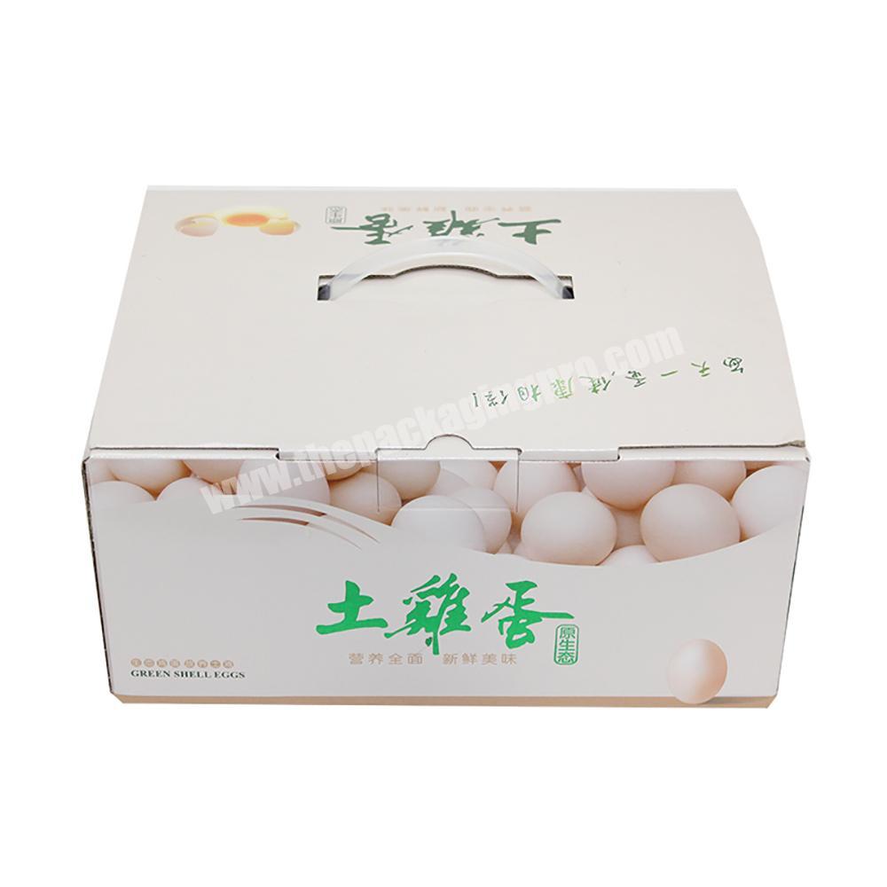 Yongjin factory supply custom egg food wine carton box packaging for shipping