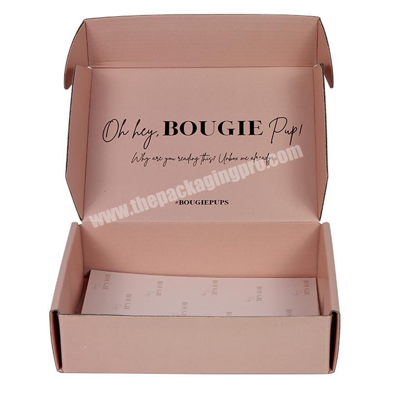 Yongjin high quality custom logo brown paper box package packaging airplane folding paper box