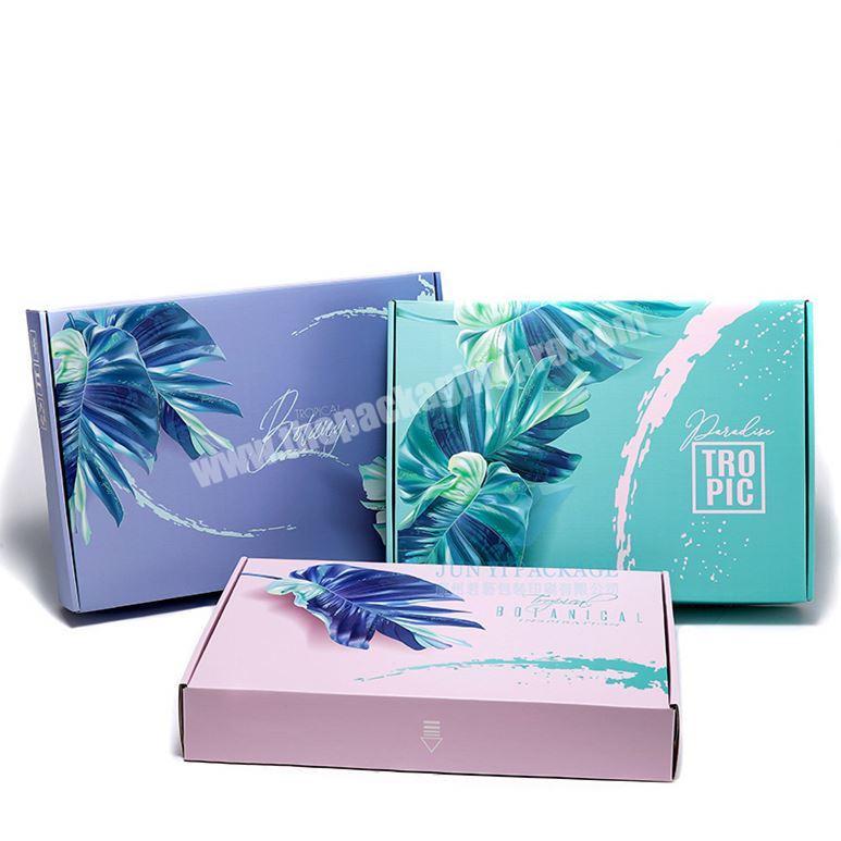 Yongjin matte capping best price white packaging recycled paper custom printed shipping box
