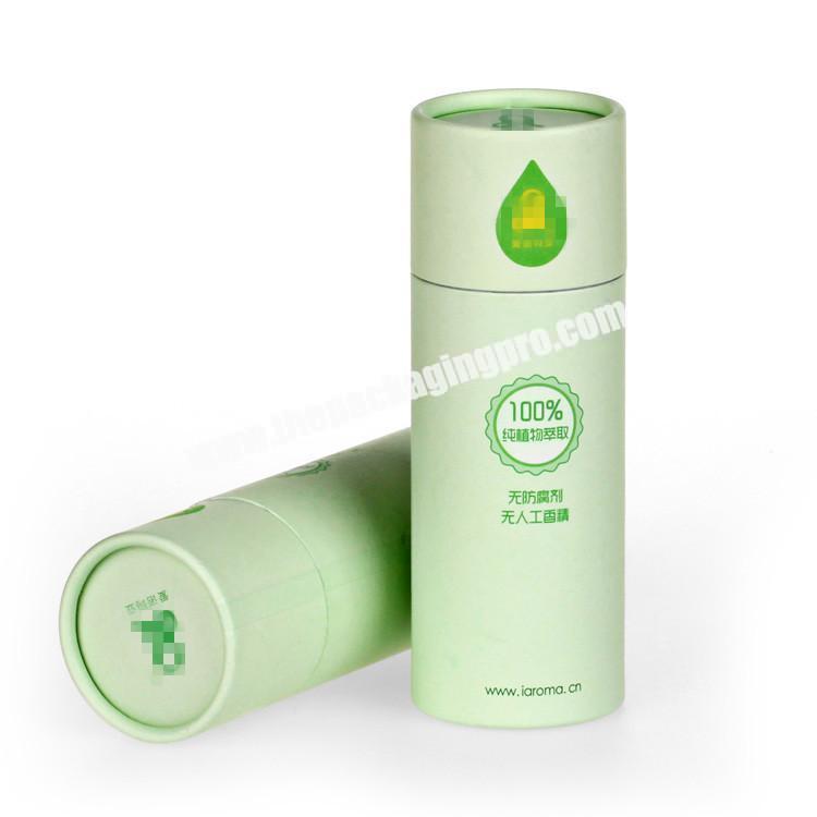 biodegradable cosmetic paper tube cylinder packaging cans containers