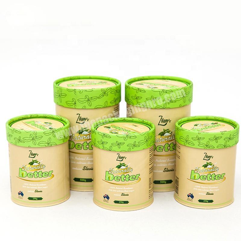 biodegradable custom eco friendly paper tube packaging for tea