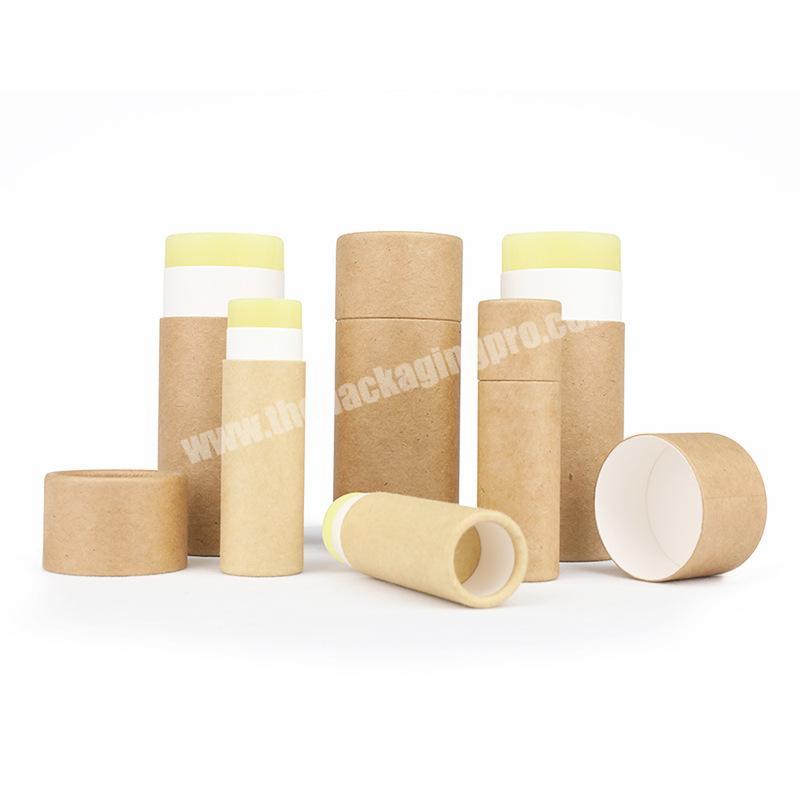 biodegradable kraft food tea paper tube container paper cardboard tubes