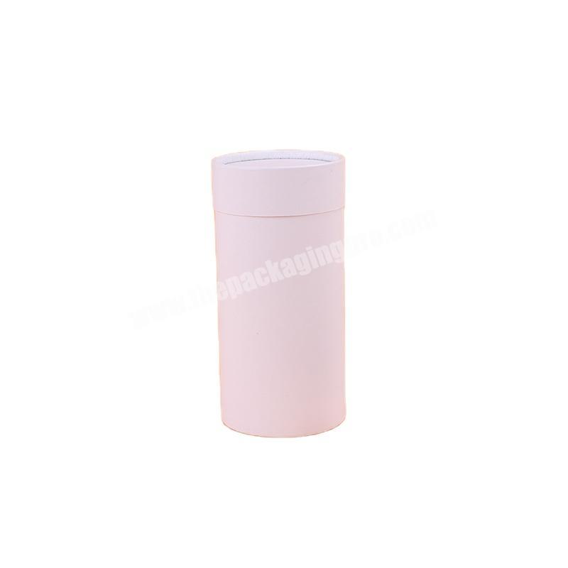 blank tea flower tea paper tube creative kraft paper tube can be customized specialty gift paper tube packaging