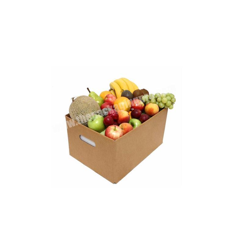 cardboard box for fruit and vegetable and vegetable packaging box