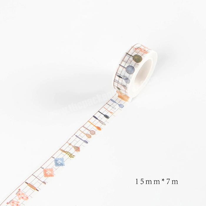 children cute stationery custom print washi tape for Japanese