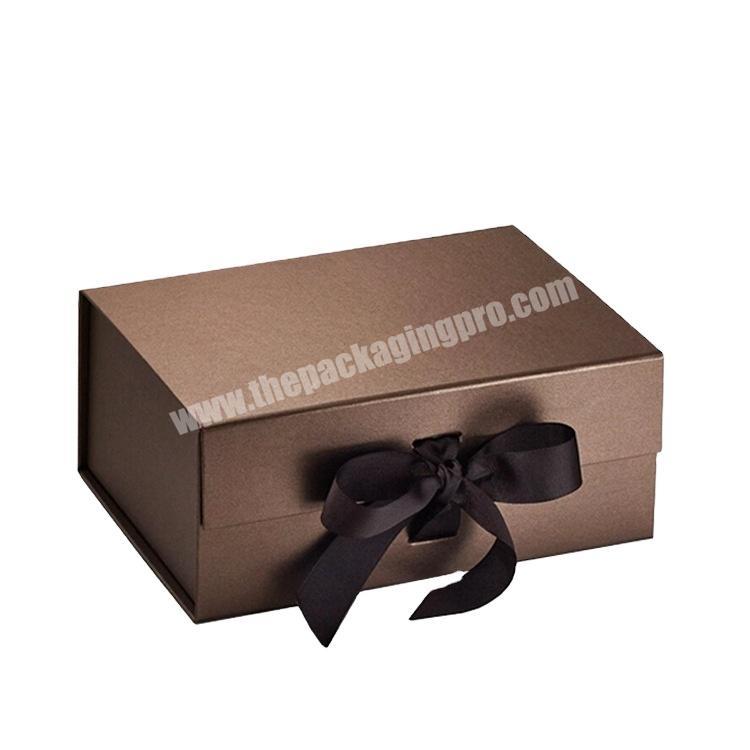 clamshell book Creative Valentine's Day folding gift box Ribbon bow book shaped gift box