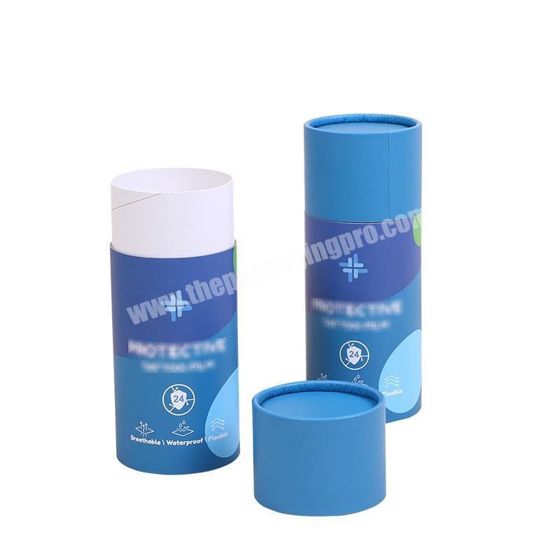 coffee cylinder kraft packaging box paper tube kraft cylinder candle tube packaging