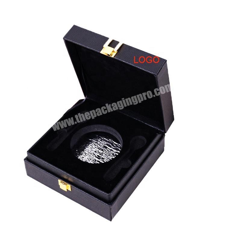 cooler paper box luxury custom black boxes caviar gift packaging box can put ice pack