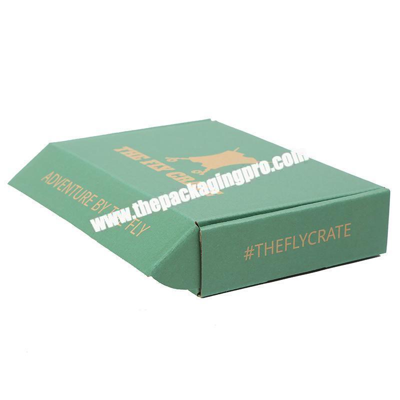 Wholesale 4 color printing carton box Gift Packing paper corrugated box for shipping box