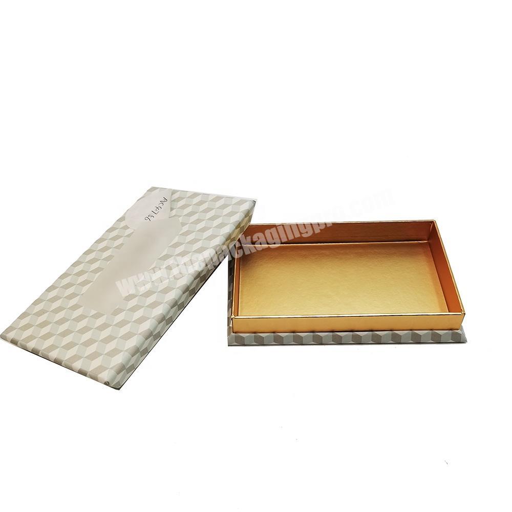 creative colour grids printing chocolate box food packing box for take out wholesale