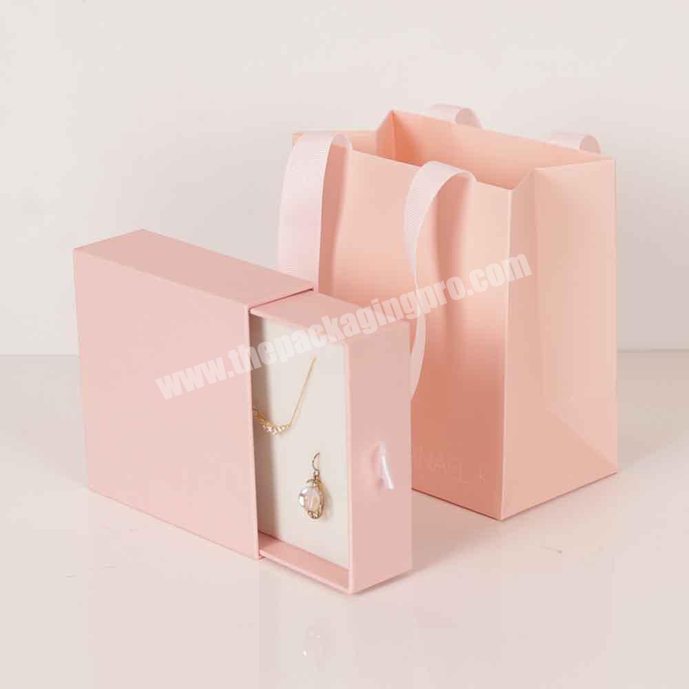 custom color paper earing jewelry special paper jewelry paper drawer jewelry box