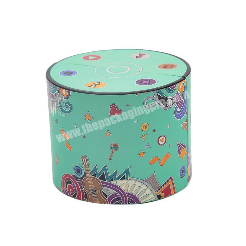 custom design round craft paper core tube recycled boxes container biodegradable cylinder kraft packaging paper tube