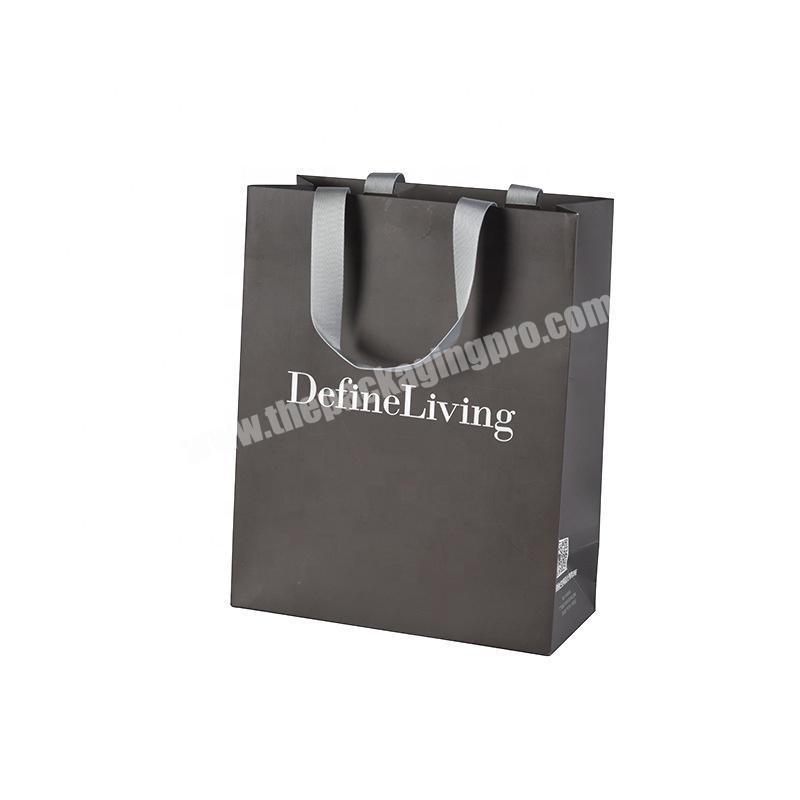 custom fancy bags paper bags with your own logo by paper bag making machine