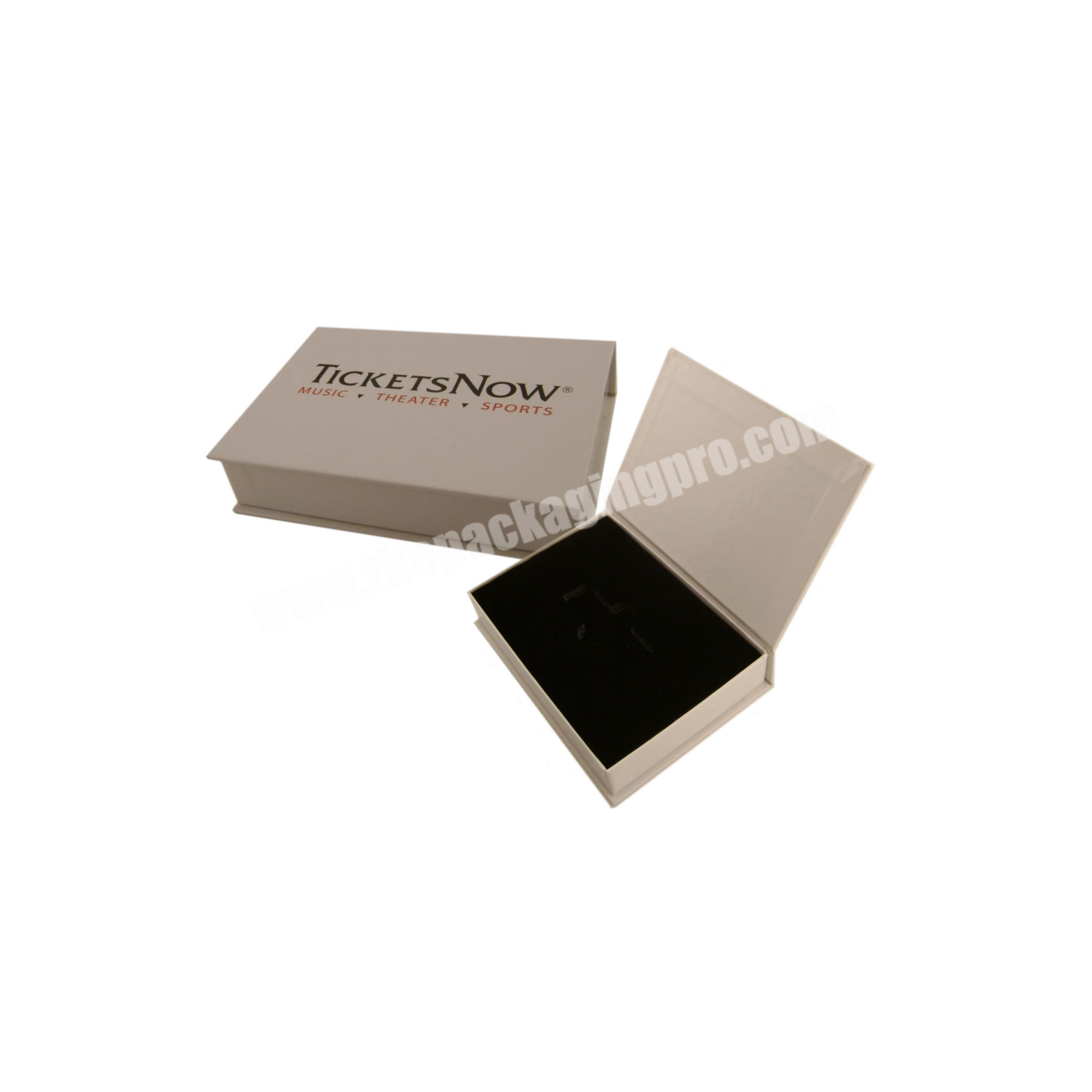 custom paper rigid usb flash drive wedding gift packaging box