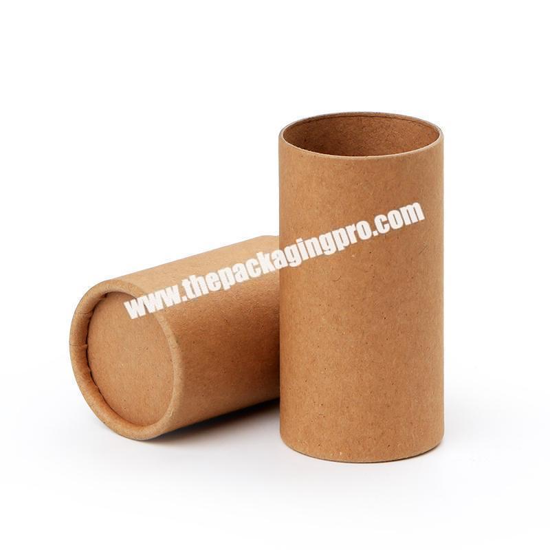 custom print 2-piece telescopic cardboard paper tea tube box tea tube