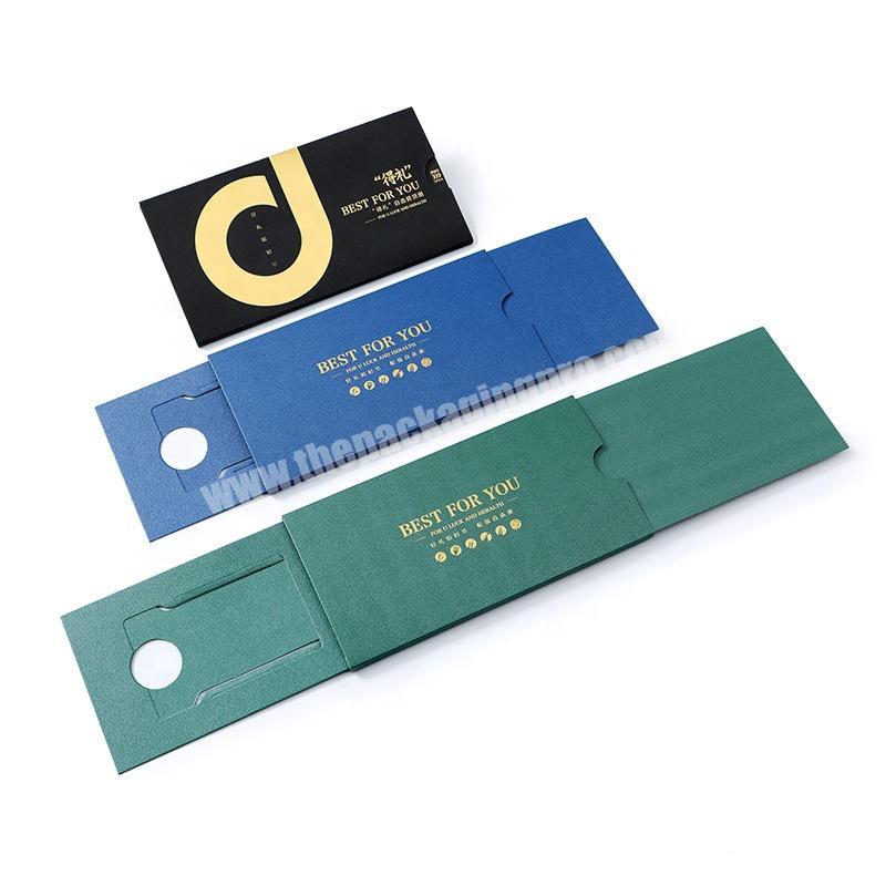 custom shrink type card packaging credit card packaging jewelry packaging card