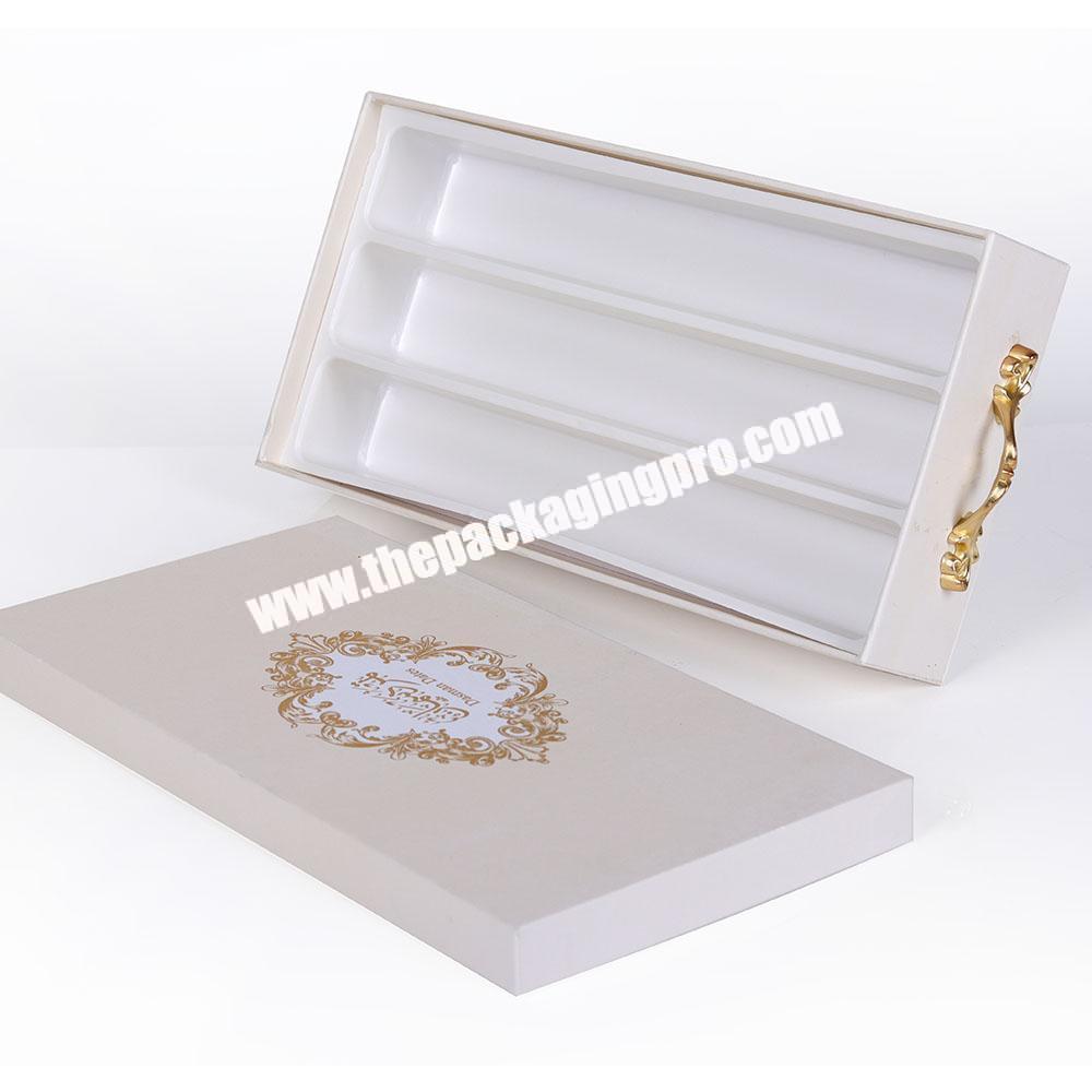 Cookie candy exclusive cardboard with plastic lining of the exquisite hand world gift box
