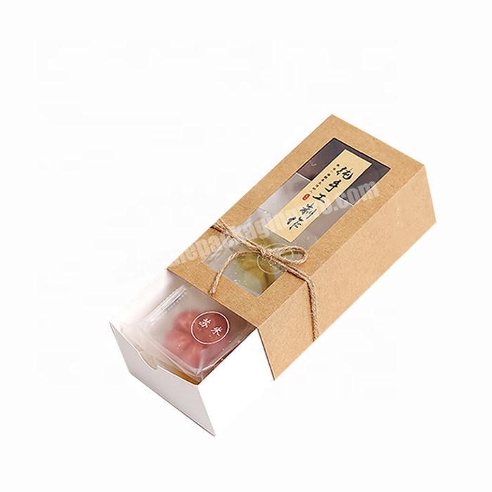customize recycled material drawer paper box cookie paper box for cookie
