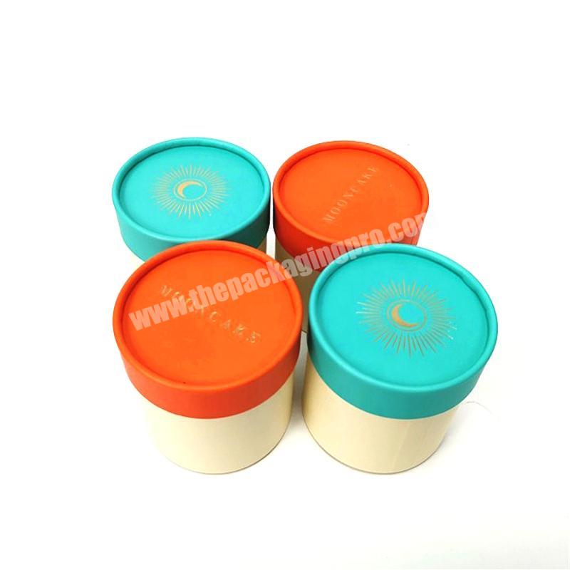 customized biodegradable box cosmetic clamshell blister Paper tube packaging box