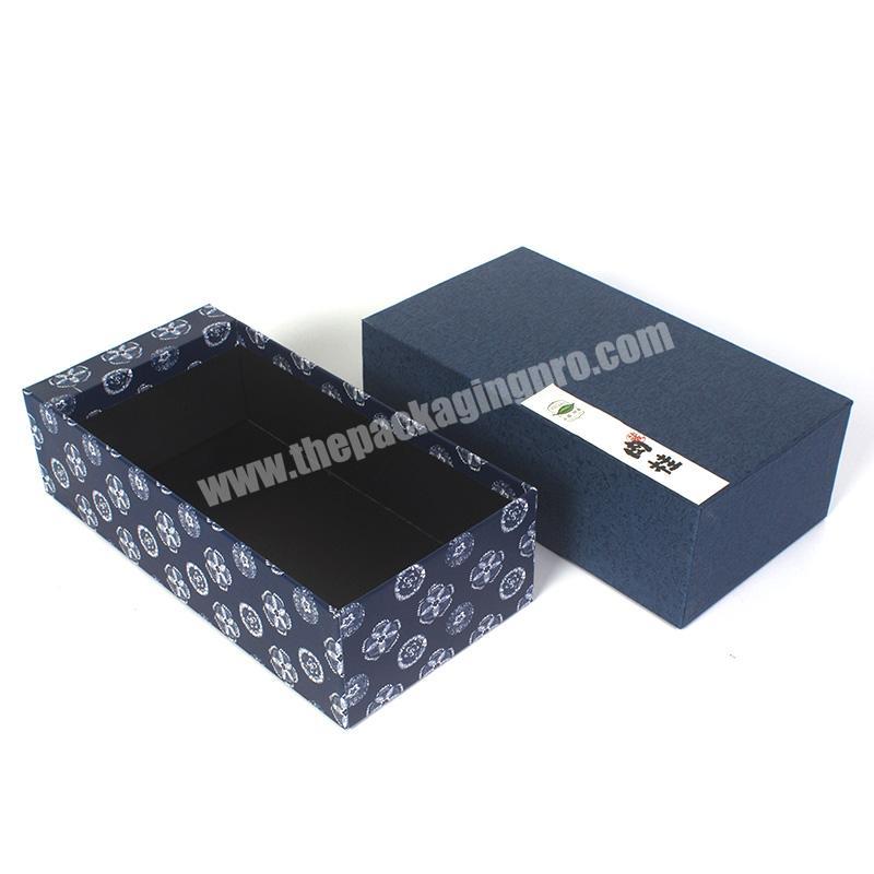 customized luxury printing Square cardboard coffee tea packaging Box