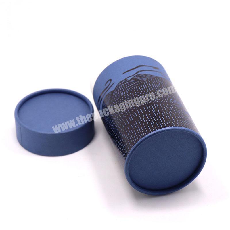 customized luxury printing round cardboard paper tube coffee tea packaging