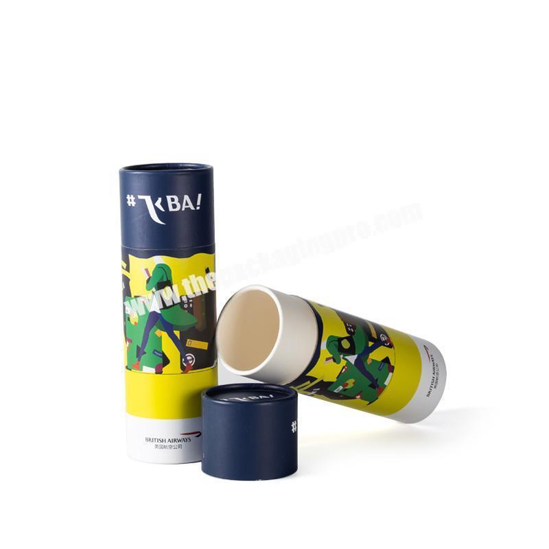 cylinder packaging customized T-shirt paper can