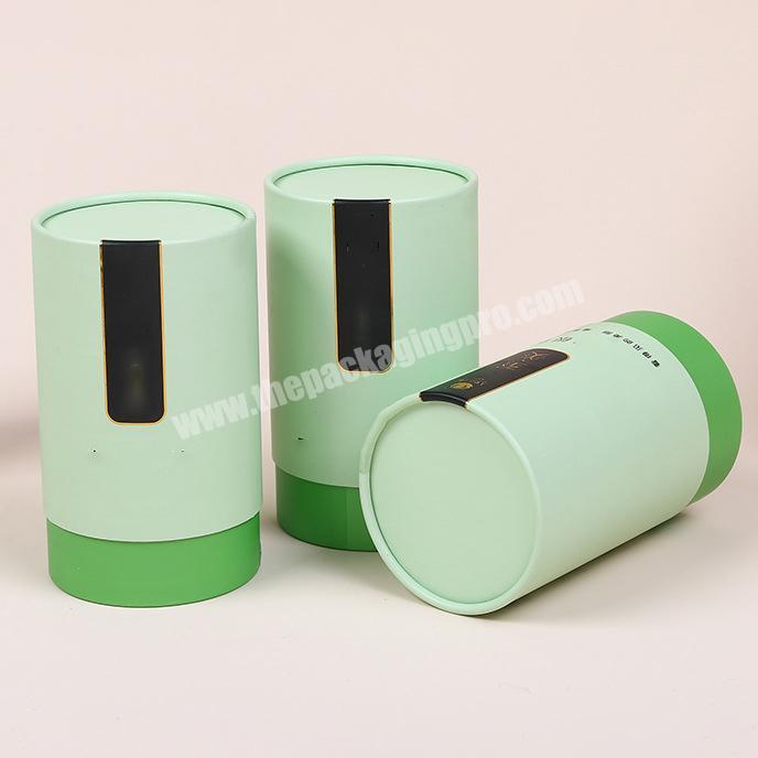 eco friendly custom design paper round tube food paper tube container