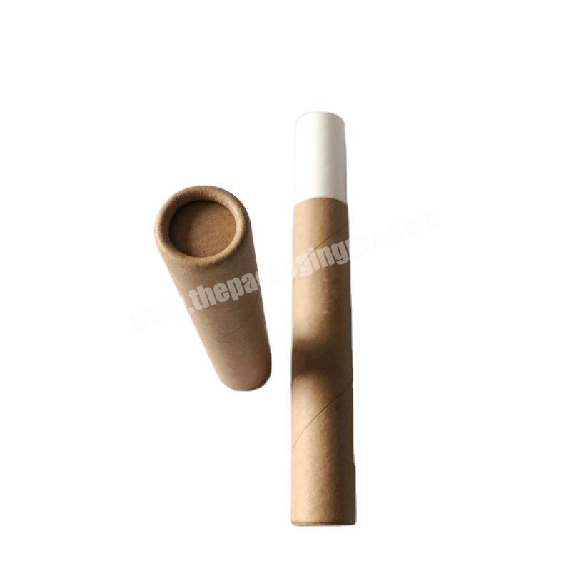 eco-friendly kraft paper tube round cylinder box airtight cardboard tube paper