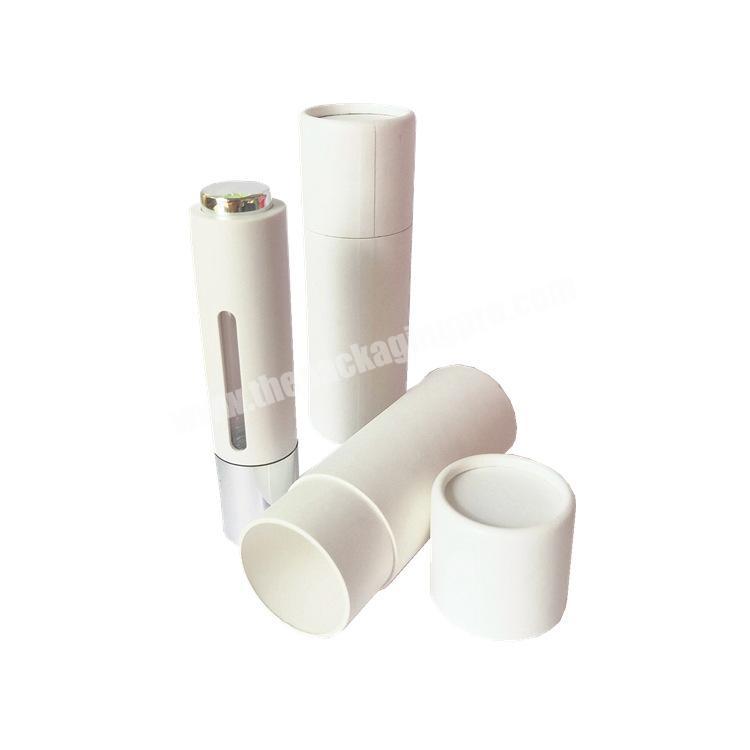 eco-friendly push up round deodorant container stick push up paper tubes