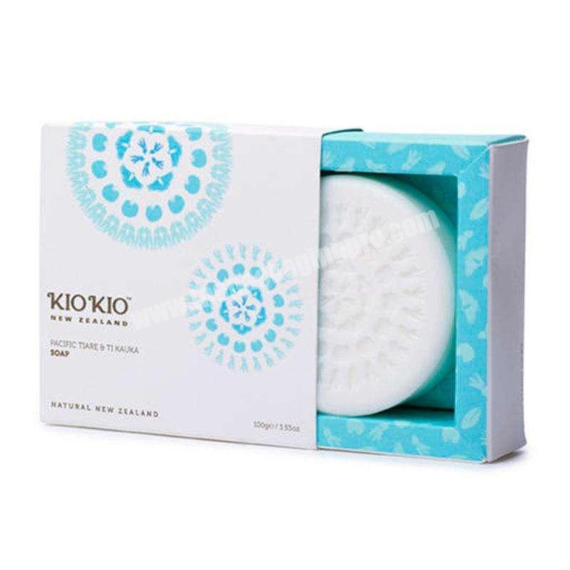 factory wholesale custom paper face clean soap packaging drawer box