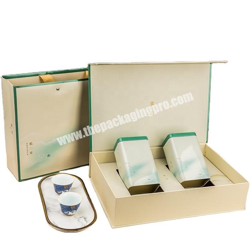 fancy tea packing box gift set China tea boxes paperboard wholesale for tea bags
