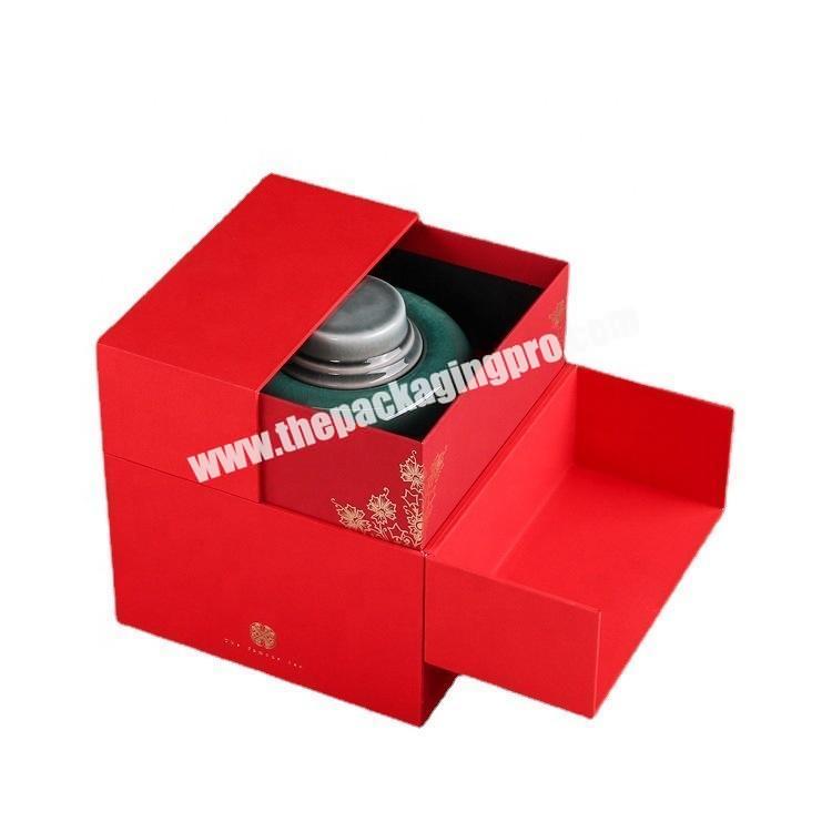 fancy creative luxury gift box empty tea boxes creative paper packaging box