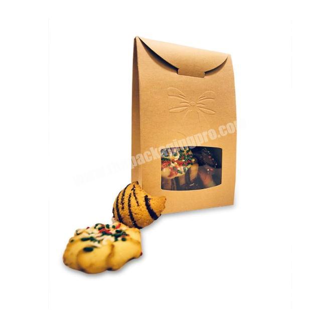 high quality cookie packaging snacks bag with window