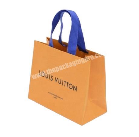 high quality custom paper shopping bag wholesales for clothes
