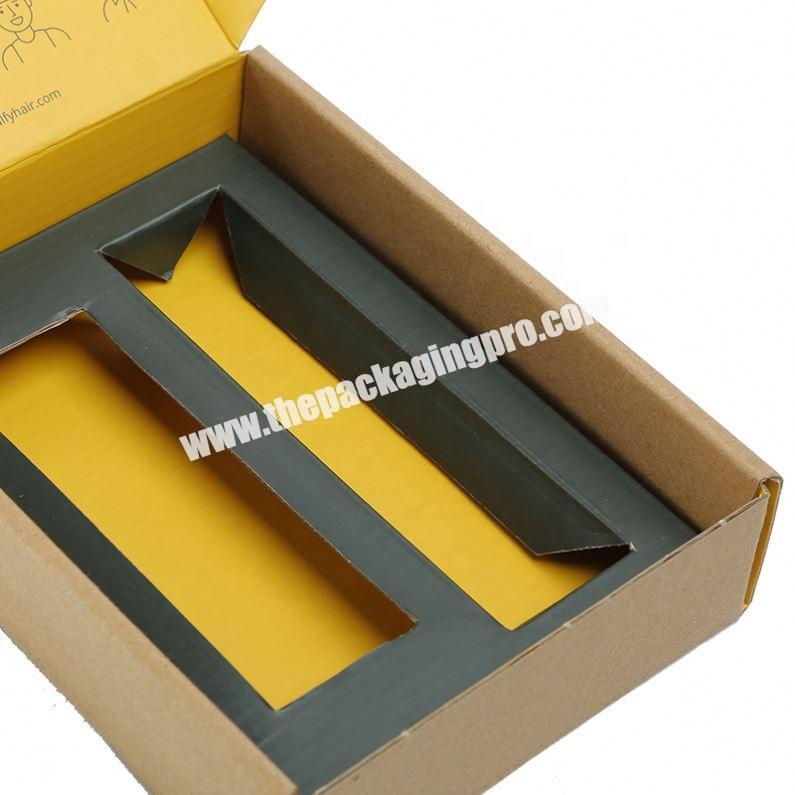 High quality custom logo eyelash book shape paper box with magnet