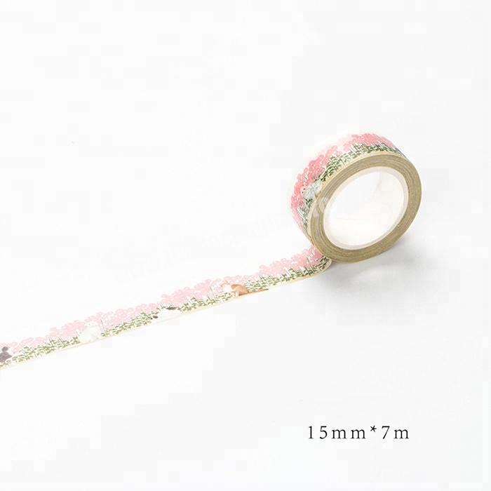 hot sell cute washi tape customized masking washi tape for wholesale