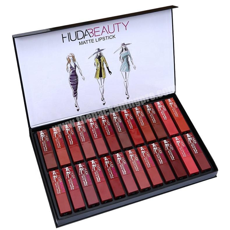 kexin custom cardboard lipstick cosmetics makeup lipgloss packaging container box