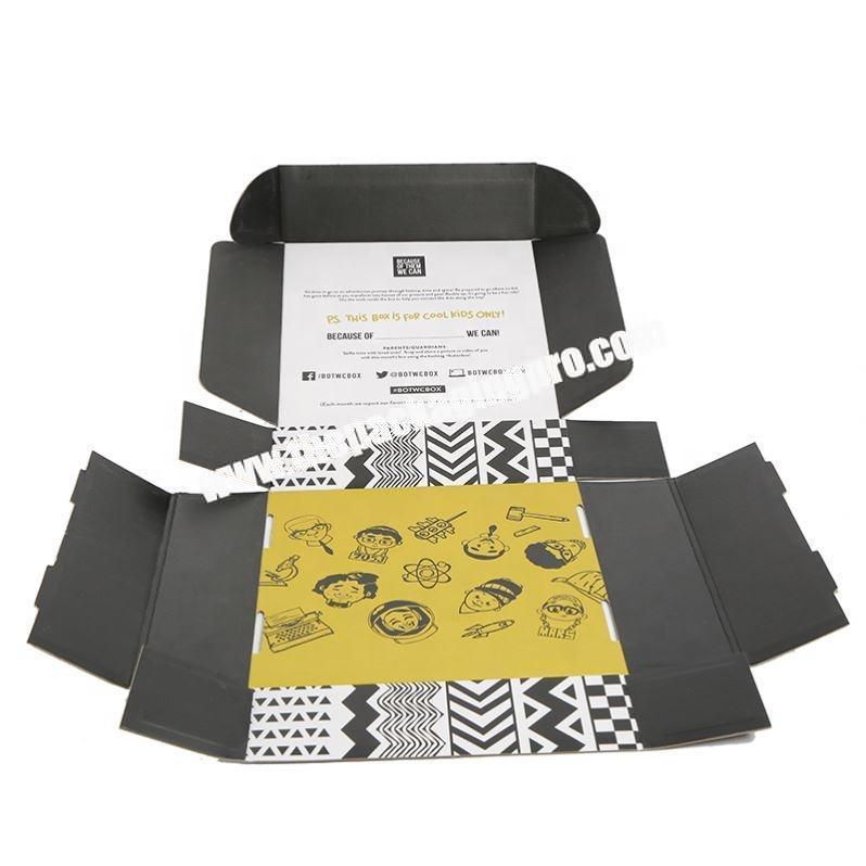 luxury custom logo magnetic close black cardboard book shape cosmetic gift box with EVA insert