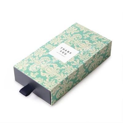 luxury paper custom drawer soap gift box packaging with dividers