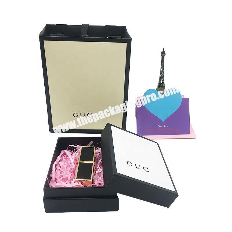 luxury perfume lipstick gift set luxury custom lipstick storage box custom lipstick box with logo