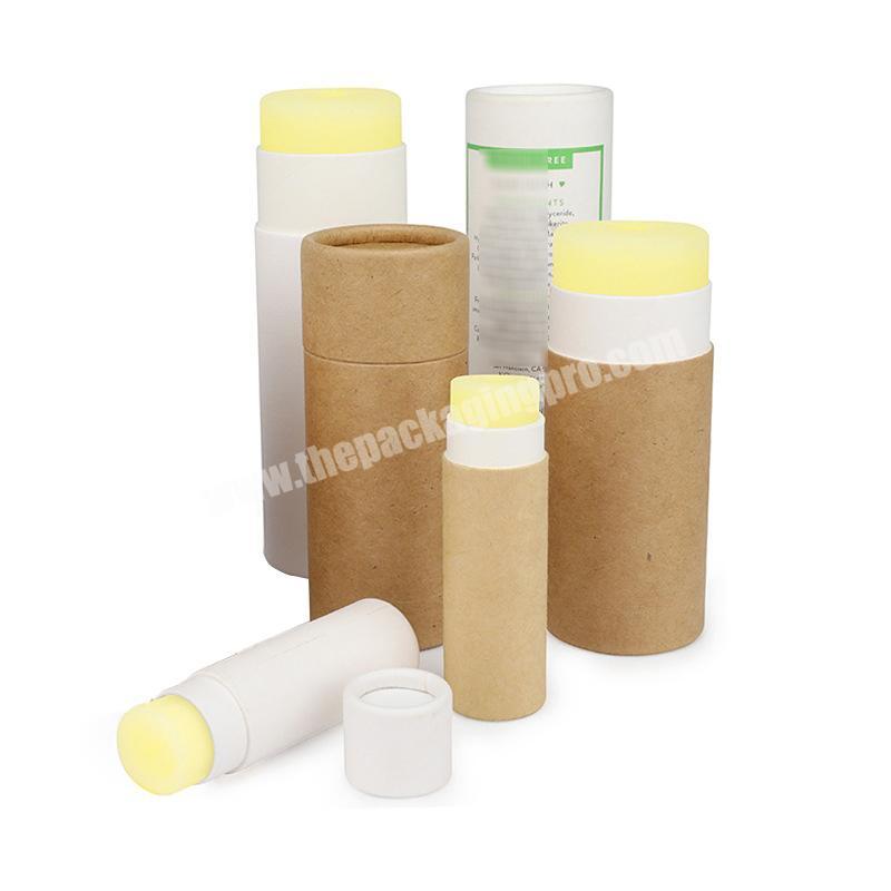 popular type cylinder empty coffee kraft paper tube packaging