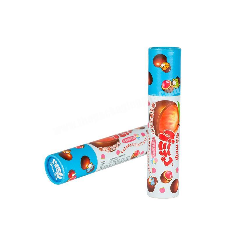 printed paper tube packaging custom packaging round paper tube box with food