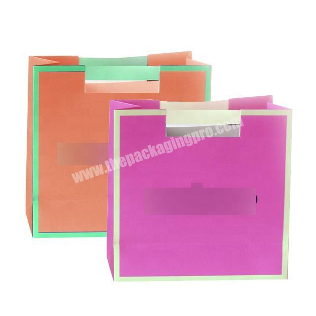 printed party wedding holidays favored paper carrier gable packaging candy gift celebration decoration bags for clothes