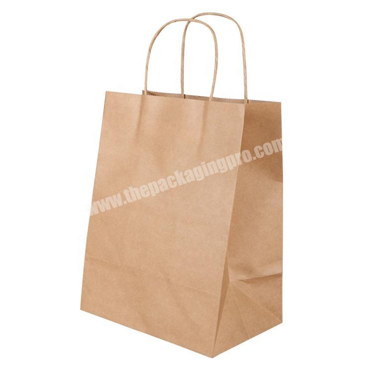 vente en gros sac en papier kraft marron pour la nourriture