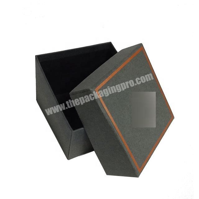 wholesale cardboard matte black retail odm custom watch multipurpose storage box