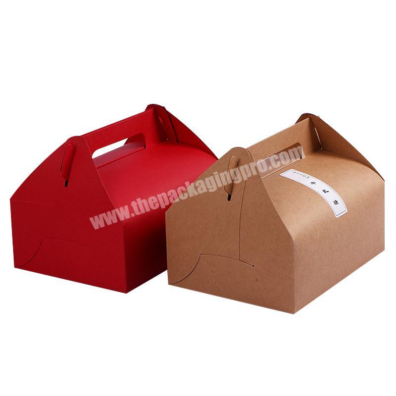 wholesale custom disposable kraft paper recycle takeaway fast container delivery grade packaging food boxes