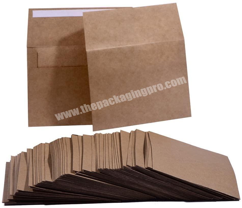 wholesales kraft paper mailer envelope bag