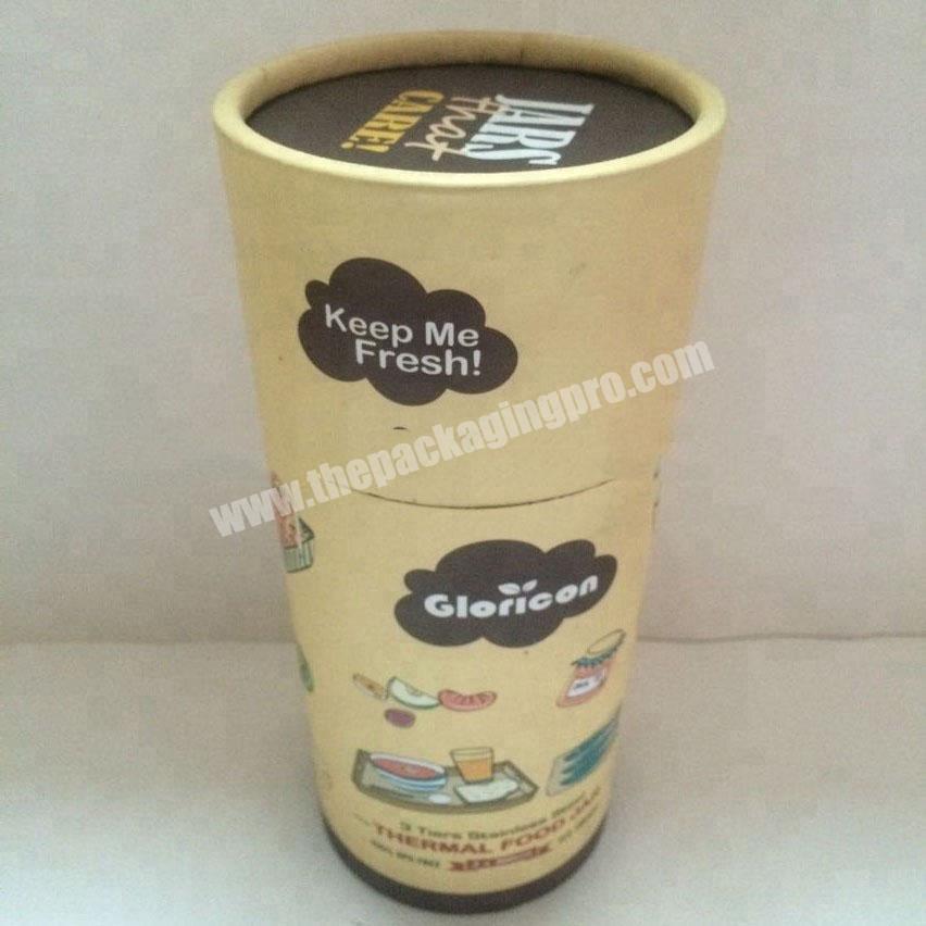 100% Recycled Food Packaging Round Recycled Cardboard Paper Tube