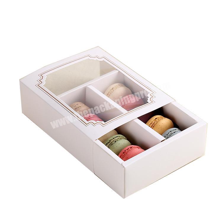 2019 Custom Macaron Cranberry Cookies Buscuits Drawer Box Packaging